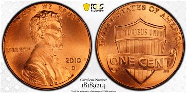 2010-D 1C Shield Satin Finish SP68RD