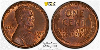 1950-D 1C MS64BN
