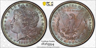 1885-O $1 MS63