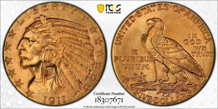 Cert 18307671 - Coin Image