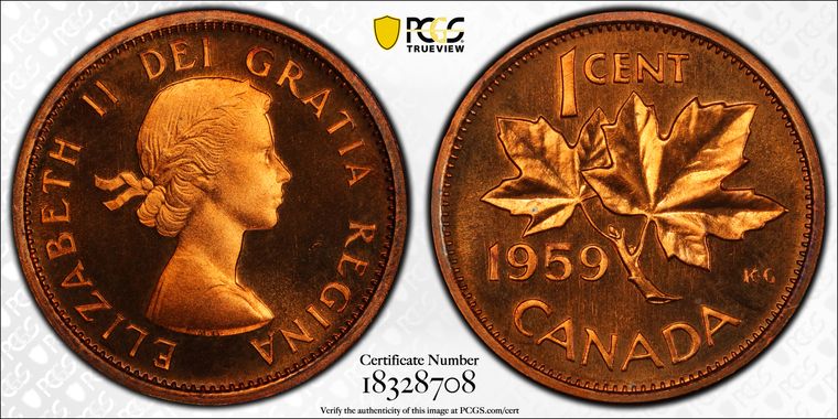 Cert 18328708 - Coin Image