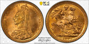 1889-S Sov S-3868B DISH S12 2nd Obverse MS63