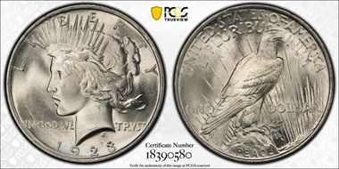 1923 $1 MS65+