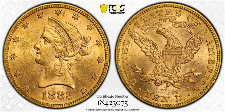 Cert 18423075 - Coin Image