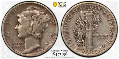 1945-D 10C D/Horiz D FS-506 (010.95) VF30