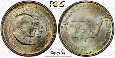 1952-S 50C Washington-Carver MS67+