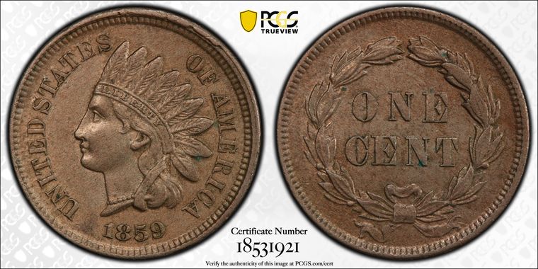 Cert 18531921 - Coin Image