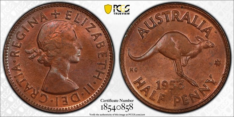 Cert 18540858 - Coin Image