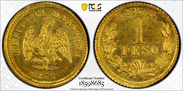 Cert 18598685 - Coin Image