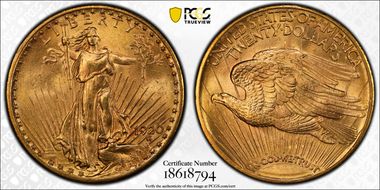 1920 $20 MS64+
