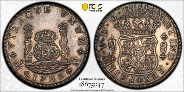 1733-Mo MF 8 R Calico-1439 Small Crown MS62