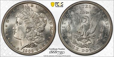1903 $1 MS66+