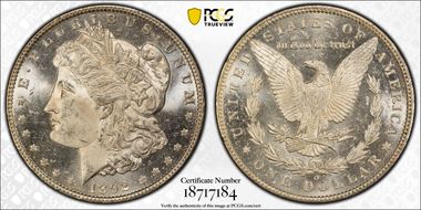 1892-O $1 MS63PL