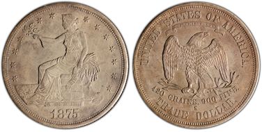 1875-S T$1 MS64