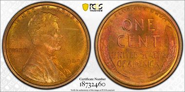 1909 1C Lincoln PR65RB