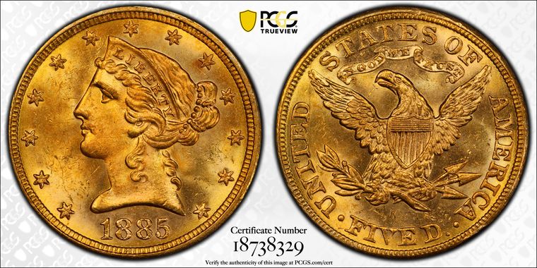 Cert 18738329 - Coin Image