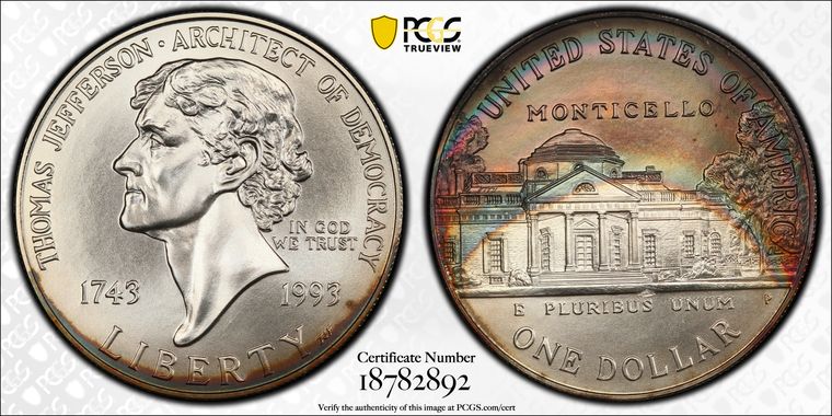 Cert 18782892 - Coin Image