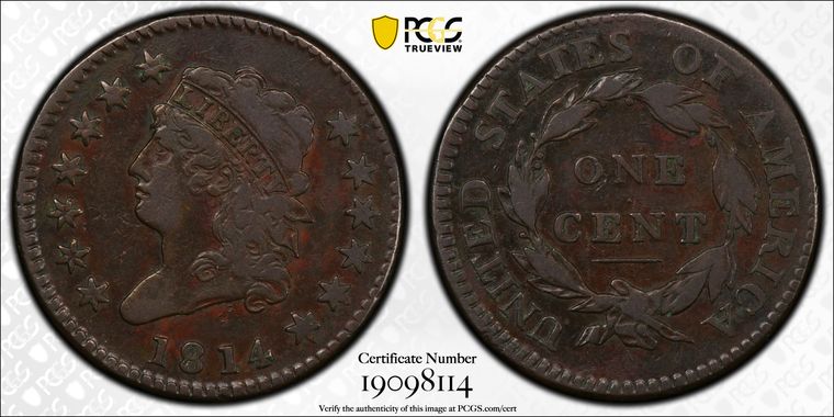Cert 19098114 - Coin Image
