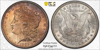 1885-O $1 MS63