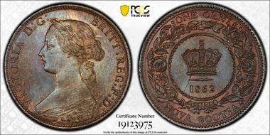 1862 1C MS65BN