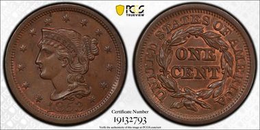 1853 1C N-16 MS64+ BN