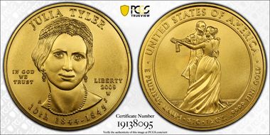 2009-W $10 Julia Tyler MS69