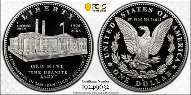 2006-S $1 San Francisco Old Mint PR70DCAM