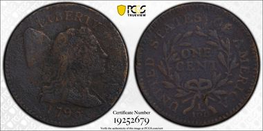 1795 1C Reeded Edge G4BN