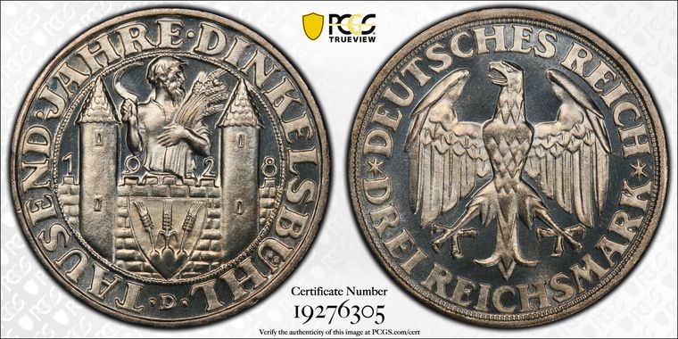 Cert 19276305 - Coin Image