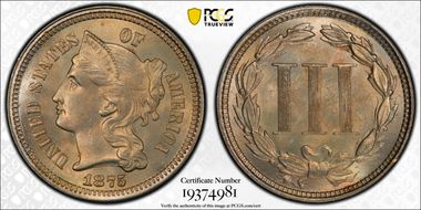 1875 3CN MPD, FS-301 MS65