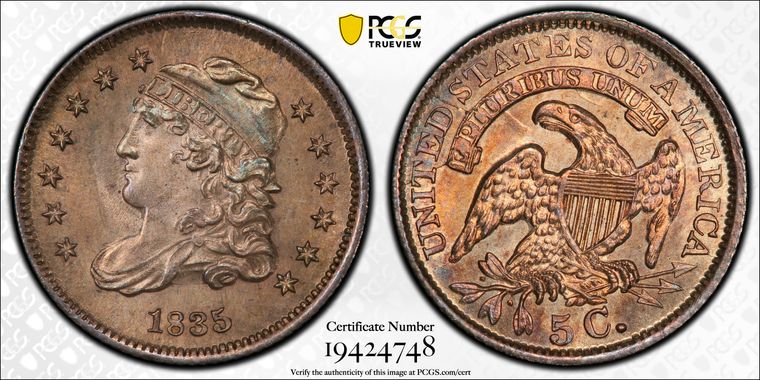 Cert 19424748 - Coin Image