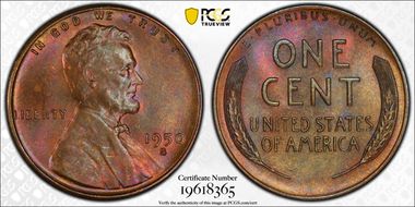 1950-S 1C MS65BN