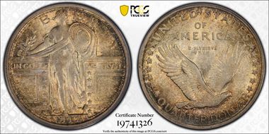 1917 25C Type 1 AU55