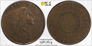 1793 1C Chain, AMERI., S-1 XF40BN