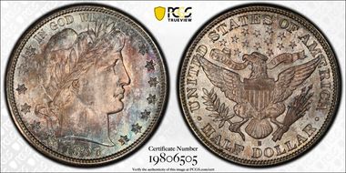 1897-S 50C MS67
