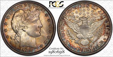 1902 50C MS66+