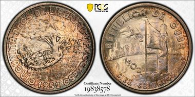 1952 10C Republic MS65