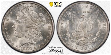 1900-S $1 MS65+