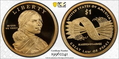 2010-S $1 Native American PR70DCAM