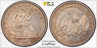 1846 50C WB-7, RPD, FS-301, 6/Horiz 6 AU55