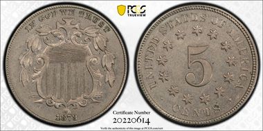1879 5C AU58