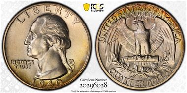 1940-D 25C DDO FS-101 MS65