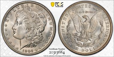 1904-O $1 MS64