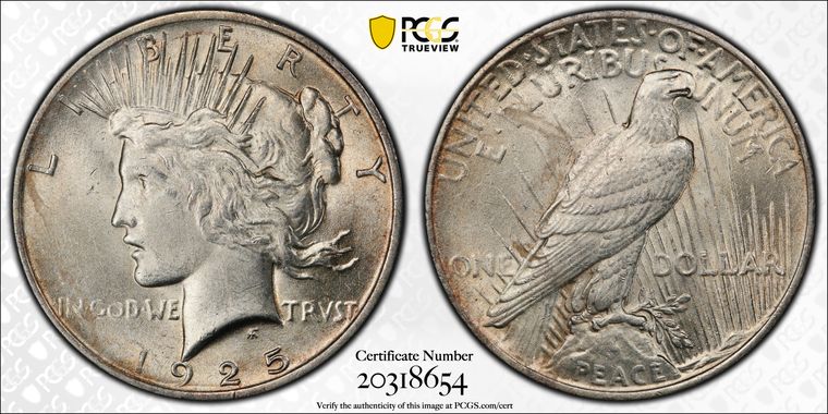 Cert 20318654 - Coin Image