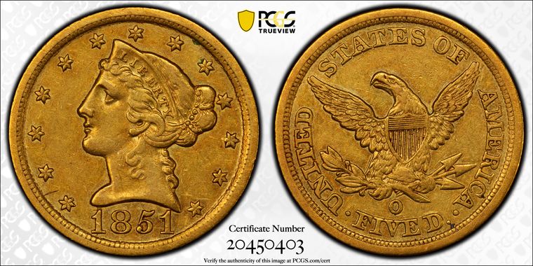 Cert 20450403 - Coin Image