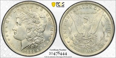 1884-O $1 MS63