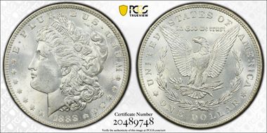 1888 $1 MS63