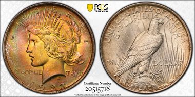 1922 $1 MS64