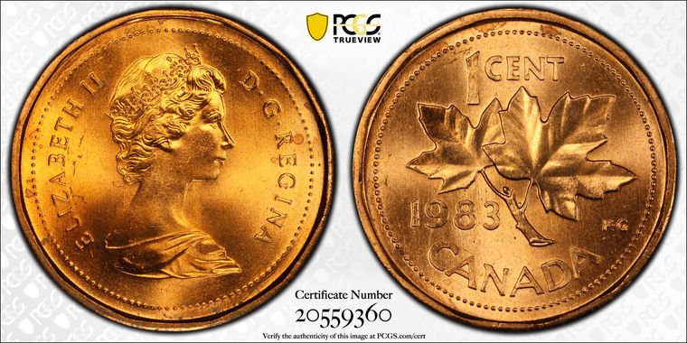 Cert 20559360 - Coin Image