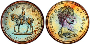 1973 S$1 R.C.M.P. Ag SP68